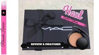 MAC Next to Nothing Foundation Review and Swatch on Dark Skin