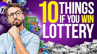 Things To Do If You WIN The Lottery! INSIDER ADVICE!!