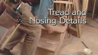 Tread and Nosing Details How to Build Stairs