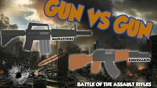 Unturned: Gun VS Gun || Maplestrike VS Zubeknakov