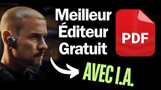 Comment éditer un PDF gratuitement | PDFgear ( Avec I. A. )