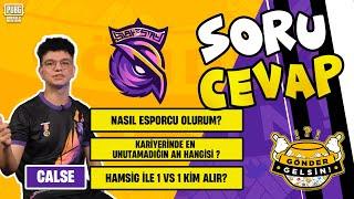 GÖNDER GELSİN 1. BÖLÜM | @calse MERAK EDİLEN SORULARI CEVAPLIYOR!  NASIL ESPORCU OLUNUR⁉️