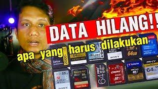 TIBA TIBA DATA HILANG DARI MEMORY CARD - LANGKAH PERTAMA YANG DILAKUKAN