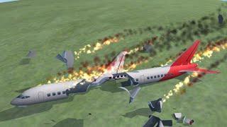 PLANE CRASHES & EMERGENCY LANDINGS - WILL THEY SURVIVE? | Plane Crash Flight Simulator Emergency
