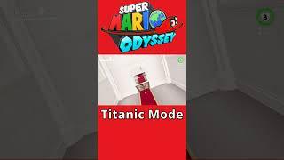 Super Mario Odyssey Titanic Mode 2 #shorts #mario #marioodyssey #challenge #mod #nintendo