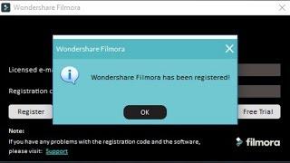 Wondershare Filmora free Serial Key with Licensed Email  Registration Code  2019 100% WORKING