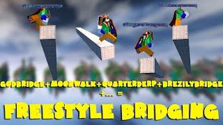 Every Bridging Technique Combined in one | Freestyle bridging on Bedwars