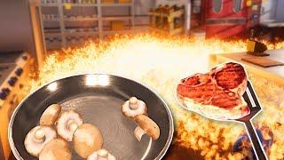 Amazing food causes Kitchen Explosion! - Cooking Simulator Gameplay