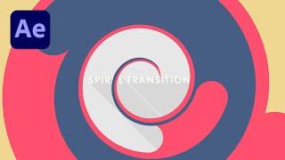 After Effects: Smooth Spiral Shape Transitions Tutorial