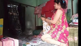 Morning bed cover changing //bed cleaning//#viral #trending