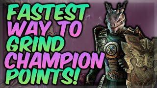 ESO Fastest Way To Grind Champion Points! | How To Gain 3+ Million XP Per Hour!