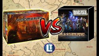 Gloomhaven DIGITAL vs CARDBOARD Board Game / Top 10 / Which is Better?