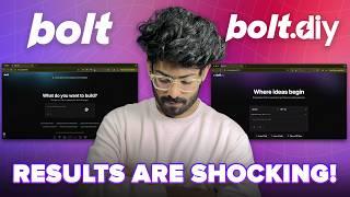 Bolt.DIY (GPT 4o & Gemini) vs Bolt.New | Best AI Coding Tool? - Results Are Not What You Expect!