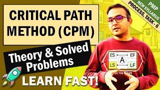 CRITICAL PATH METHOD in PROJECT MANAGEMENT | Project Scheduling Network Diagram| Operations Research