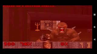 DOOM E1M1 Speedrun in 16 seconds gameplay Delta Touch Android