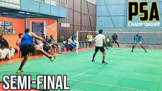 SEMI FINALBAIJU & ROY v/s SHANI & SUMESH |PRIME SPORTS ACADEMY, NENMMARA | 85+ BADMINTON TOURNAMENT