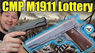 CMP 1911: Surplus TREASURE or Parts Bin JUNK?  (Field Grade) USGI Colt M1911 A1 Lottery Review