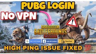 HOW TO PLAY PUBG MOBILE WITHOUT VPN // PUBG GLOBAL & KR WITHOUT VPN // HIGH PING ISSUE FIXED  //