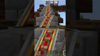 I went from amusement park #minecraft #youtubeshorts #mcpe #gaming #ytshorts