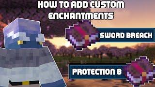 You can Now add CUSTOM ENCHANTMENTS - Snapshot 24w18a