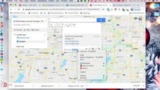 How to Draw a Radius in Google Maps