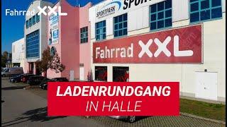 Fahrrad XXL EMPORON in Halle Ladenrundgang