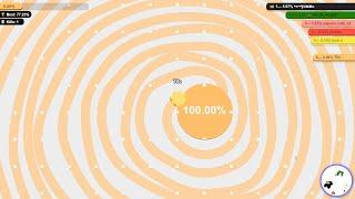 Paper.io 2 Circling the Whole Map Control: 100.00%!