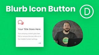 How To Add A Clickable Icon Button To A Divi Blurb Module