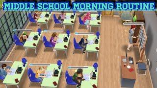 Middle school morning routine SIMS FREEPLAY