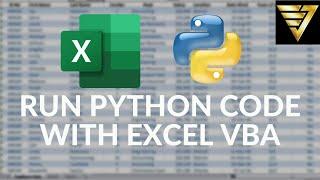 Run Python Code with Excel VBA | #156