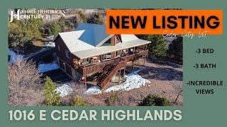 Cedar Highlands Home WITH A VIEW - Just Listed April 2021