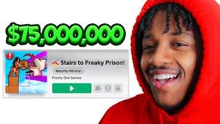 HE MADE 75,000,000 ROBUX FROM THIS ROBLOX GAME