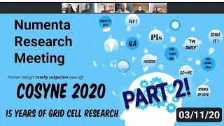 COSYNE 2020 Recap Part 2 - Numenta Research, Mar 11