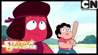 Steven Universe | Steven And The Rubies Play Baseball | Hit The Diamond | Cartoon Network