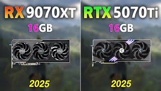 Geforce RTX 5070 Ti vs RX 9070 XT - Which Offers Better Performance?