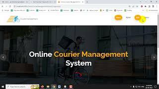 Online Courier Management System | Java | Courier Booking System | Java Final Year Project 2024