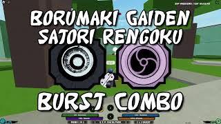 BORUMAKI GAIDEN AND SATORI RENGOKU COMBO | Shindo Life