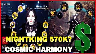 MR BUY ALL NIGHTKING ROAD TO 600K? DESTROYING STONE AND UPGRADE COSMIC HARMONY! - Mir4