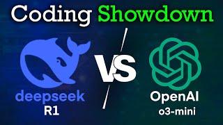 Let's Settle the o3-mini Vs. R1 Debate for Coding ONCE and for ALL