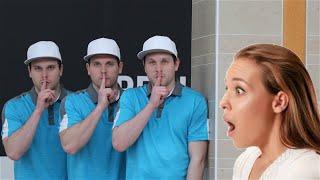 Triplet Jump-Scare Prank!