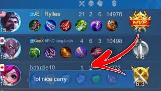 HOW TO SOLO CARRY USING HAYABUSA MOBILE LEGENDS 2023