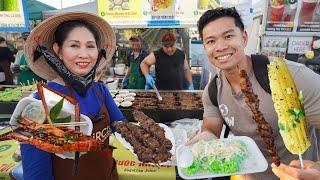 The BIGGEST Vietnamese Street Food Market In The U.S. | Little Saigon Night Market