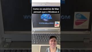 COMO USUÁRIO DE MAC VÊ UM USUÁRIO DE WINDOWS? #lunardi lunardicomputadores