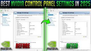 Best NVIDIA Control Panel Settings for Gaming in 2025 