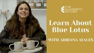 Learn About Blue Lotus With Adriana Ayales At The Alchemist's Kitchen