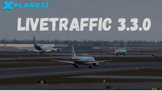 X Plane 12 Realistic Traffic | Livetraffic Plugin Review(RUS+FR+GER)