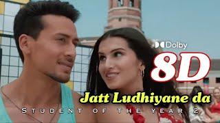 8D Jatt ludhiyane da || Student of the year 2 || AR 3D production