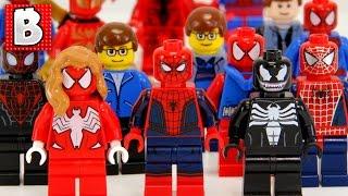 Every Lego Spider-Man Minifigure Ever Made!!! 2016 Update | Collection Review