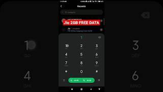 Jio free Data today | JIO 2GB DATA  #shorts #short