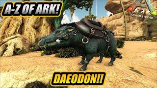 A-Z Of Ark! The DAEODON And Why Its The Beast Dino Healer!! || Ark Survival Evolved!